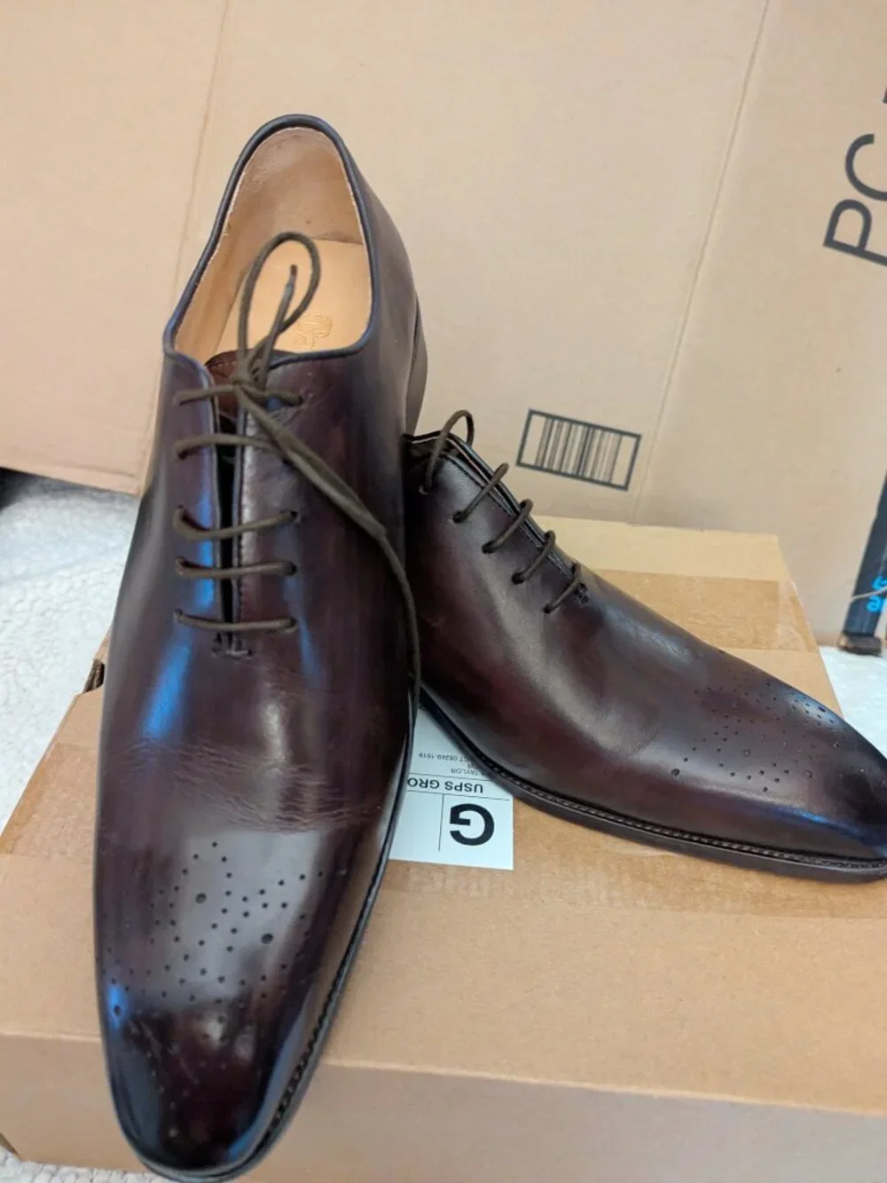 Carruci Men's Dress Shoes Size 10
